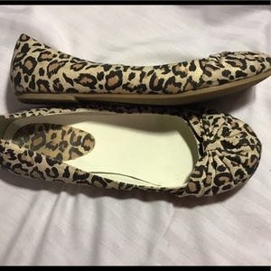 cheetah print Flats